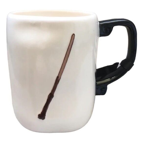 Rae Dunn Mug Harry Potter OBLIVIATE Double Sided Hogwarts Witch Wizard NEW 2024 - Picture 3 of 8